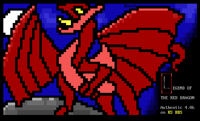 Legend of the Red Dragon ANSI