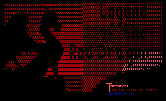 Legend of the Red Dragon ANSI
