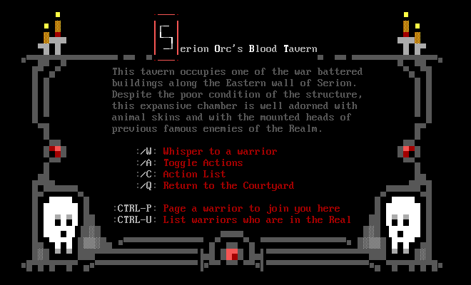 Orc's Blood Tavern ANSI